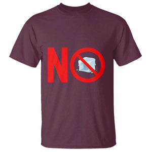Anti ICE T Shirt No ICE Protest Symbol Anti Immigration Enforcement TS14 Maroon Print Your Wear
