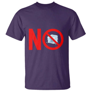 Anti ICE T Shirt No ICE Protest Symbol Anti Immigration Enforcement TS14 Purple Print Your Wear