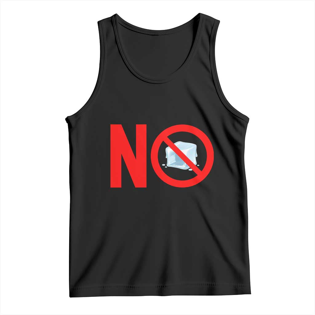 Anti ICE Tank Top No ICE Protest Symbol Anti Immigration Enforcement TS14 Black Print Your Wear