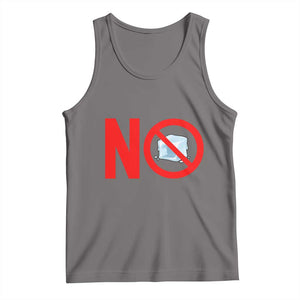 Anti ICE Tank Top No ICE Protest Symbol Anti Immigration Enforcement TS14 Deep Heather Print Your Wear