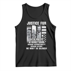 Justice for Alex and Renee Tank Top Anti ICE Immigration Protest Human Rights TS14 Black Print Your Wear