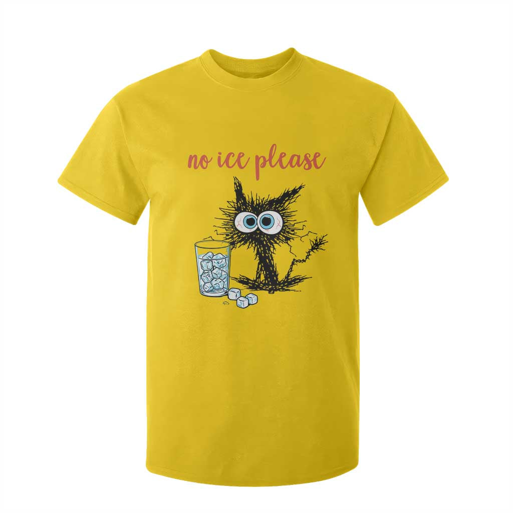 No Ice Please T Shirt For Kid Funny Black Cat Sarcastic Abolish ICE Meme TS14 Daisy Print Your Wear