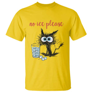 No Ice Please T Shirt Funny Black Cat Sarcastic Abolish ICE Meme TS14 Daisy Print Your Wear