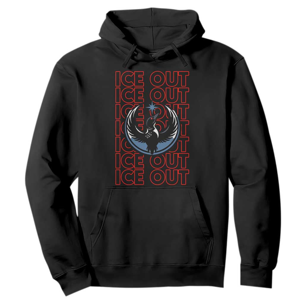 ICE Out Hoodie Minneapolis Resist Anti ICE Immigration Protest TS14 Black Print Your Wear