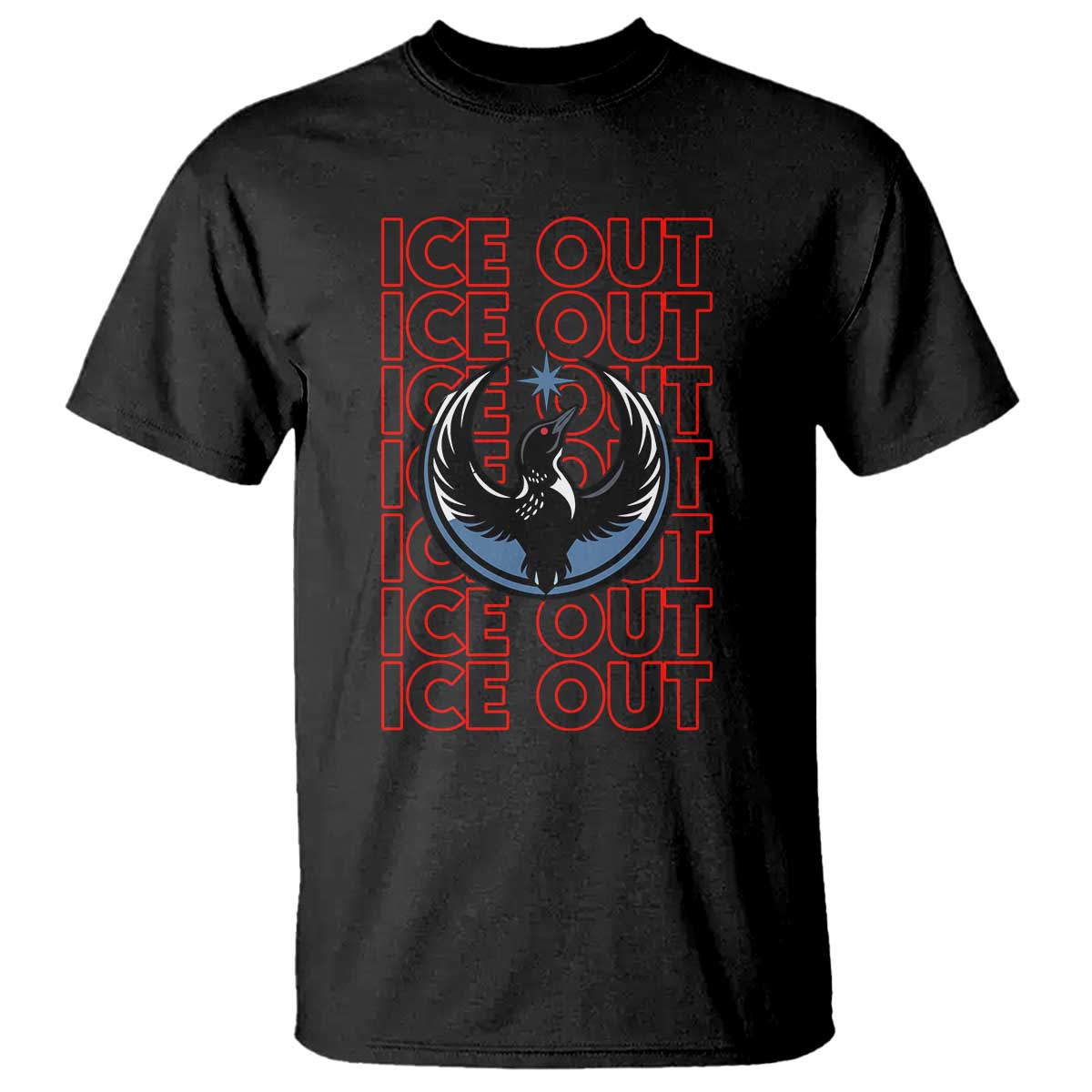 ICE Out T Shirt Minneapolis Resist Anti ICE Immigration Protest TS14 Black Print Your Wear
