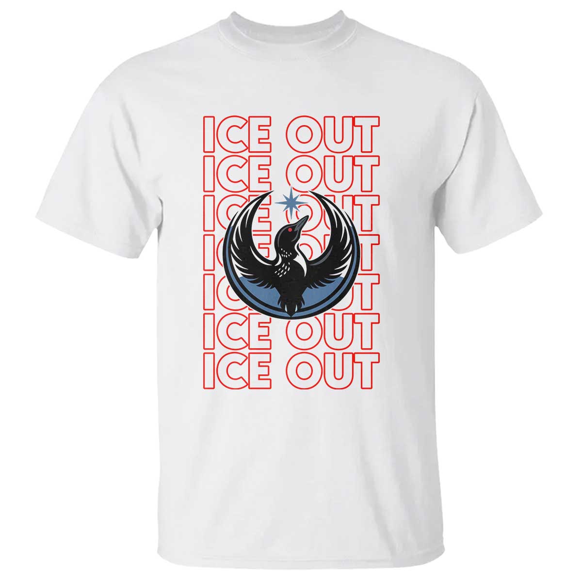 ICE Out T Shirt Minneapolis Resist Anti ICE Immigration Protest TS14 White Print Your Wear