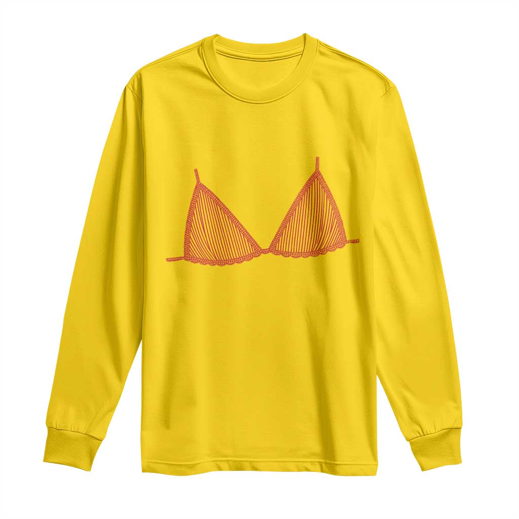 Coastal Bikini Long Sleeve Shirt Girls Trip Matching Beach Weekend TS14 Daisy Print Your Wear