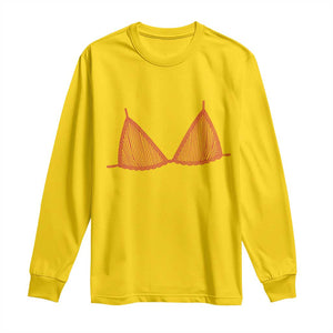 Coastal Bikini Long Sleeve Shirt Girls Trip Matching Beach Weekend TS14 Daisy Print Your Wear