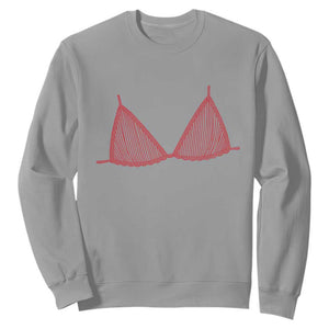Coastal Bikini Sweatshirt Girls Trip Matching Beach Weekend TS14 Sport Gray Print Your Wear