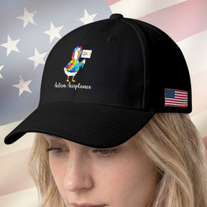 Autism Acceptance Baseball Cap Accept Understand Love Support Neurodivergent TS14 Print Your Wear