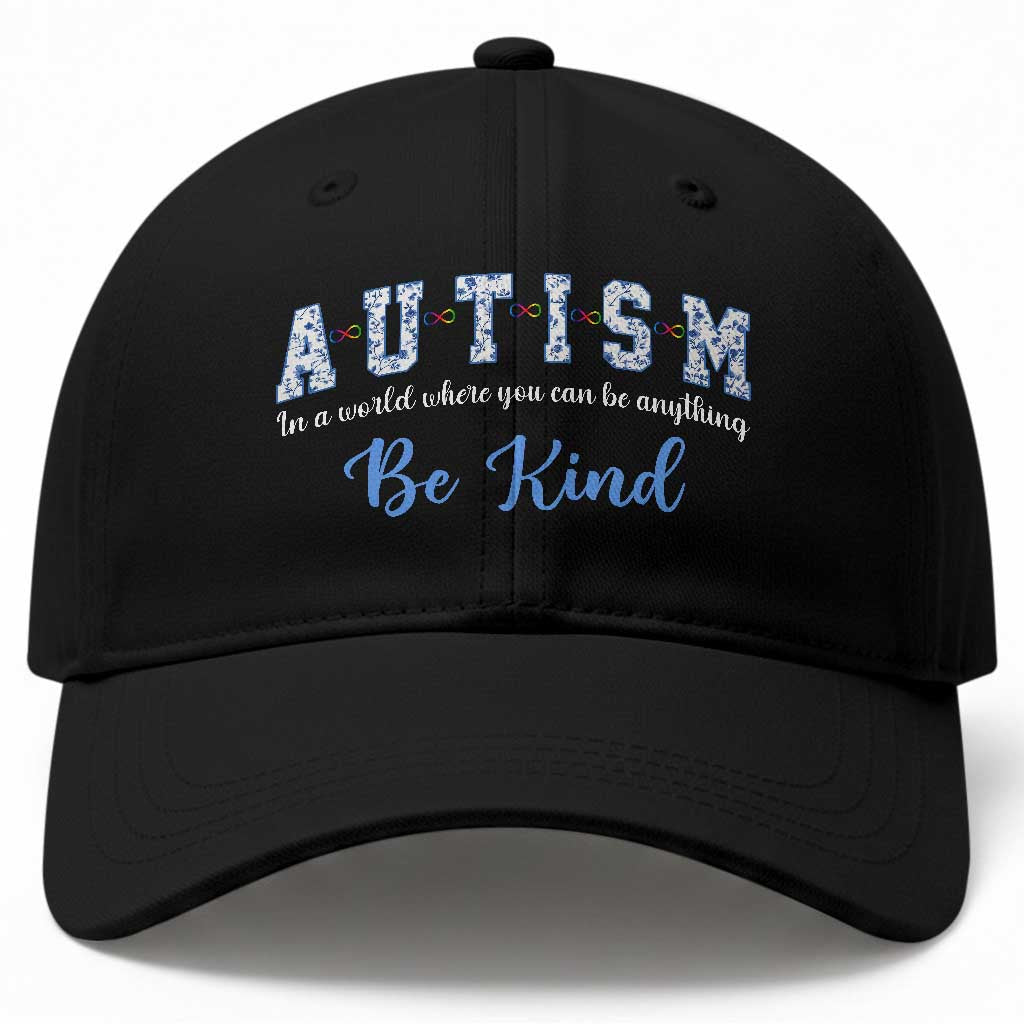 Autism Awareness Baseball Cap Neurodivergent Pride Infinity Symbol Support TS14 Print Your Wear