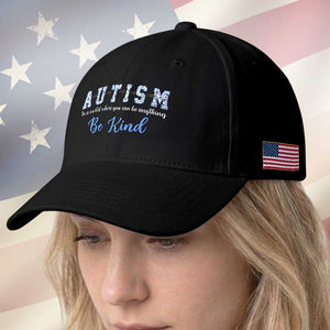 Autism Awareness Baseball Cap Neurodivergent Pride Infinity Symbol Support TS14 Print Your Wear