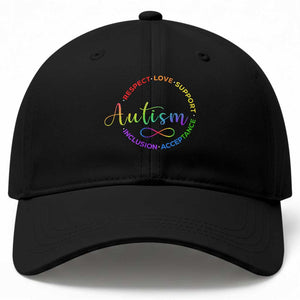 Autism Acceptance Baseball Cap Respect Love Support Autism Awareness Month TS14 Print Your Wear