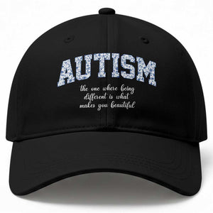 Autism Acceptance Baseball Cap Autistic Acceptance Inspirational TS14 Print Your Wear