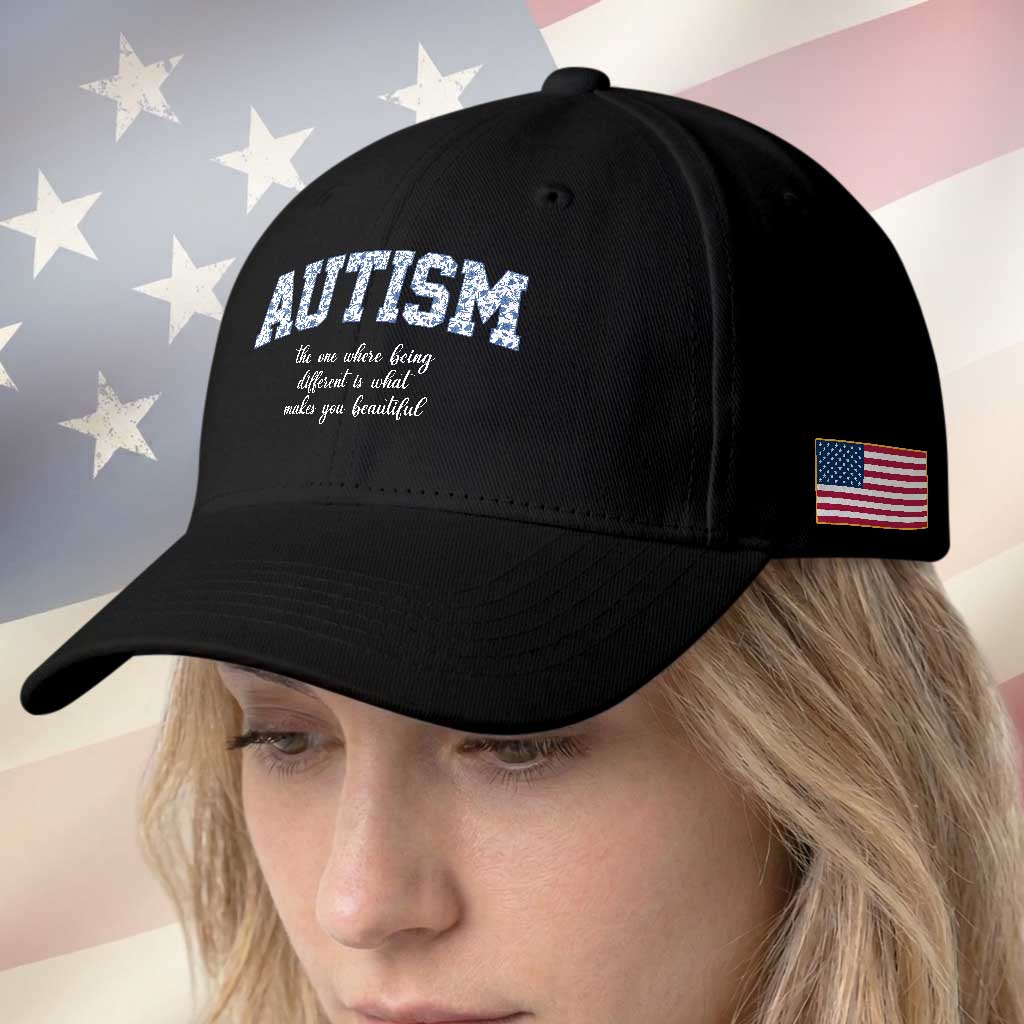 Autism Acceptance Baseball Cap Autistic Acceptance Inspirational TS14 Print Your Wear