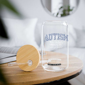 Autism Acceptance Glass Can Autistic Acceptance Inspirational TS14 Print Your Wear