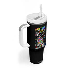 Autism Acceptance Tumbler With Handle Doesn't Come with a Manual Autism Mom TS14 Print Your Wear