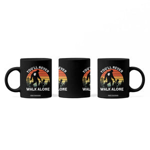 Autism Acceptance Coffee Mug Autism Dad You'll Never Walk Alone Support TS14 Print Your Wear