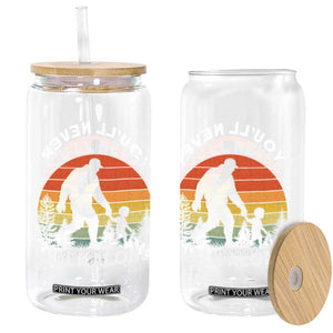 Autism Acceptance Glass Can Autism Dad You'll Never Walk Alone Support TS14 Print Your Wear