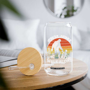 Autism Acceptance Glass Can Autism Dad You'll Never Walk Alone Support TS14 Print Your Wear