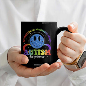 Autism Acceptance Coffee Mug Acceptance Special Education Teacher Kids TS14 Print Your Wear