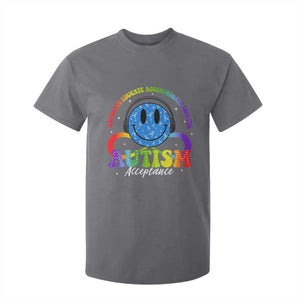 Autism Acceptance T Shirt For Kid - Special Education Teacher Kids Neurodiversity Awareness TS14 Charcoal Print Your Wear