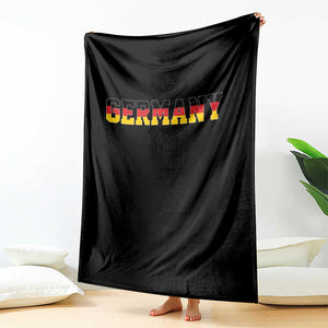Germany Deutschland German Flag Throw Blanket TS14 Print Your Wear