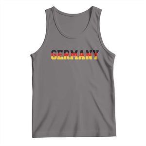 Germany Deutschland German Flag Tank Top TS14 Deep Heather Print Your Wear