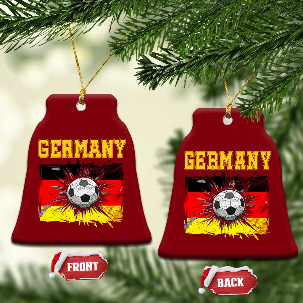 Germany Soccer Fan Ceramic Ornament German Football Game Day Supporter TS14 Print Your Wear