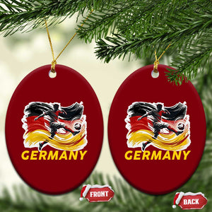 Germany Soccer Fan Ceramic Ornament German Football Flag Game Day Supporter TS14 Print Your Wear