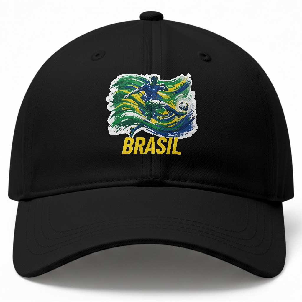 Brazil Soccer Brasil Flag Patriotic Sports Baseball Cap Brazilian Football Fan Supporter TS14 Print Your Wear