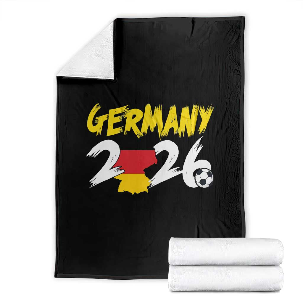 Deutschland Flag German Pride Throw Blanket Germany Soccer Lover Football Fans TS14 Black Print Your Wear