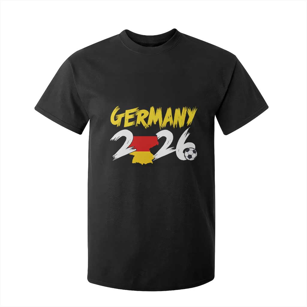 Deutschland Flag German Pride T Shirt For Kid Germany Soccer Lover Football Fans TS14 Black Print Your Wear
