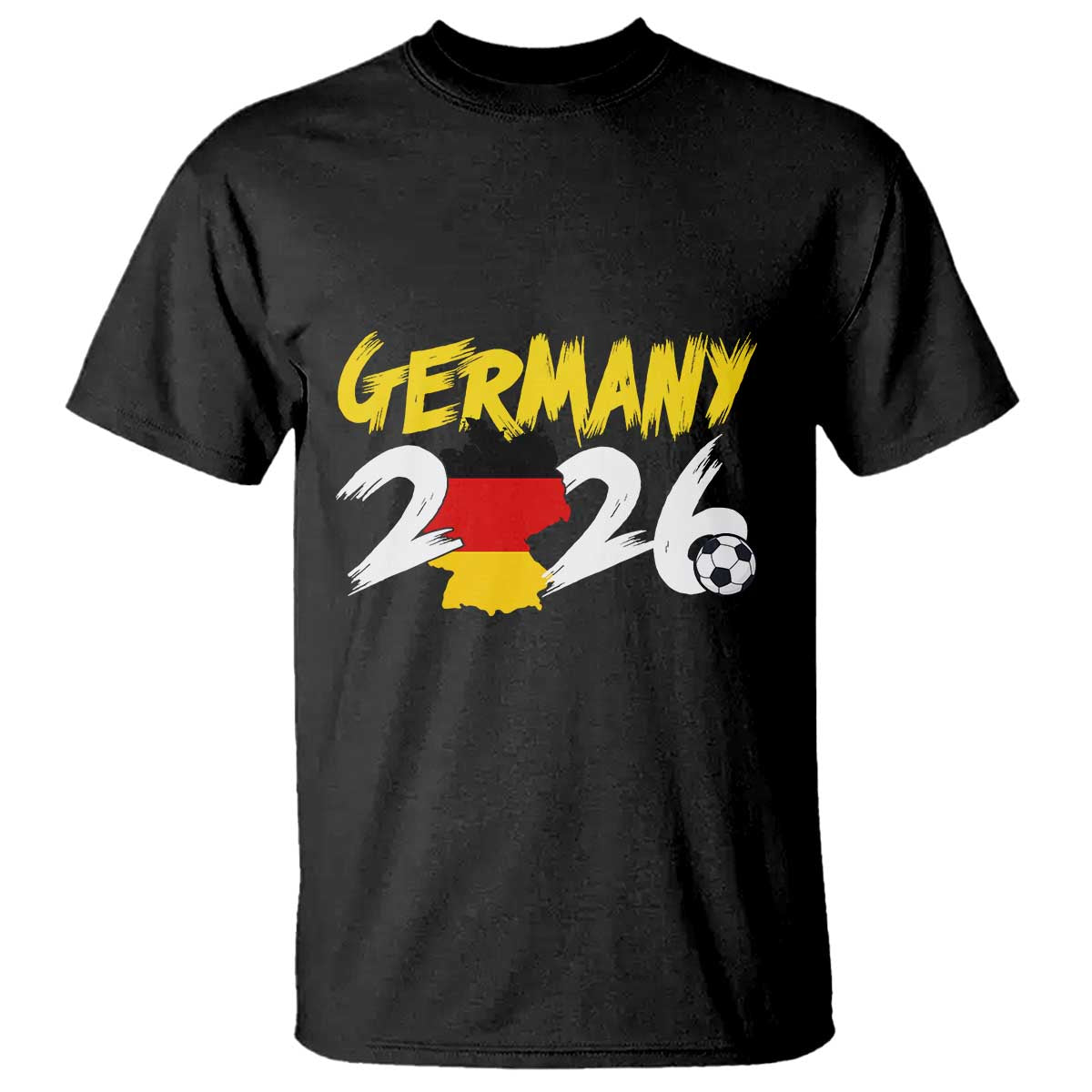Deutschland Flag German Pride T Shirt Germany Soccer Lover Football Fans TS14 Black Print Your Wear