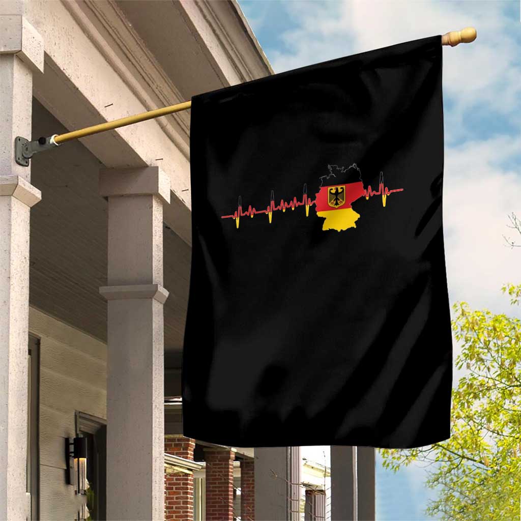 Deutschland Flag Eagle Vintage German Heritage Pride Garden Flag TS14 Print Your Wear