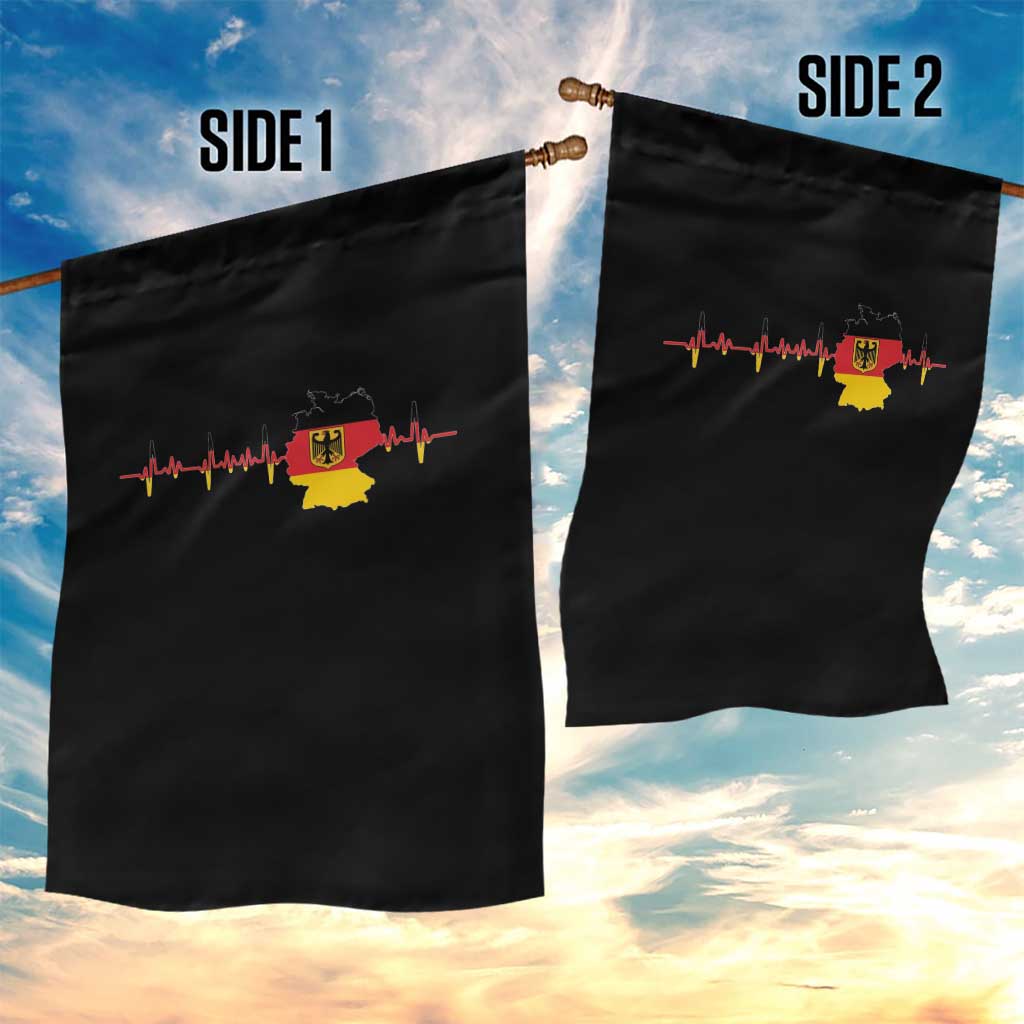 Deutschland Flag Eagle Vintage German Heritage Pride Garden Flag TS14 Print Your Wear