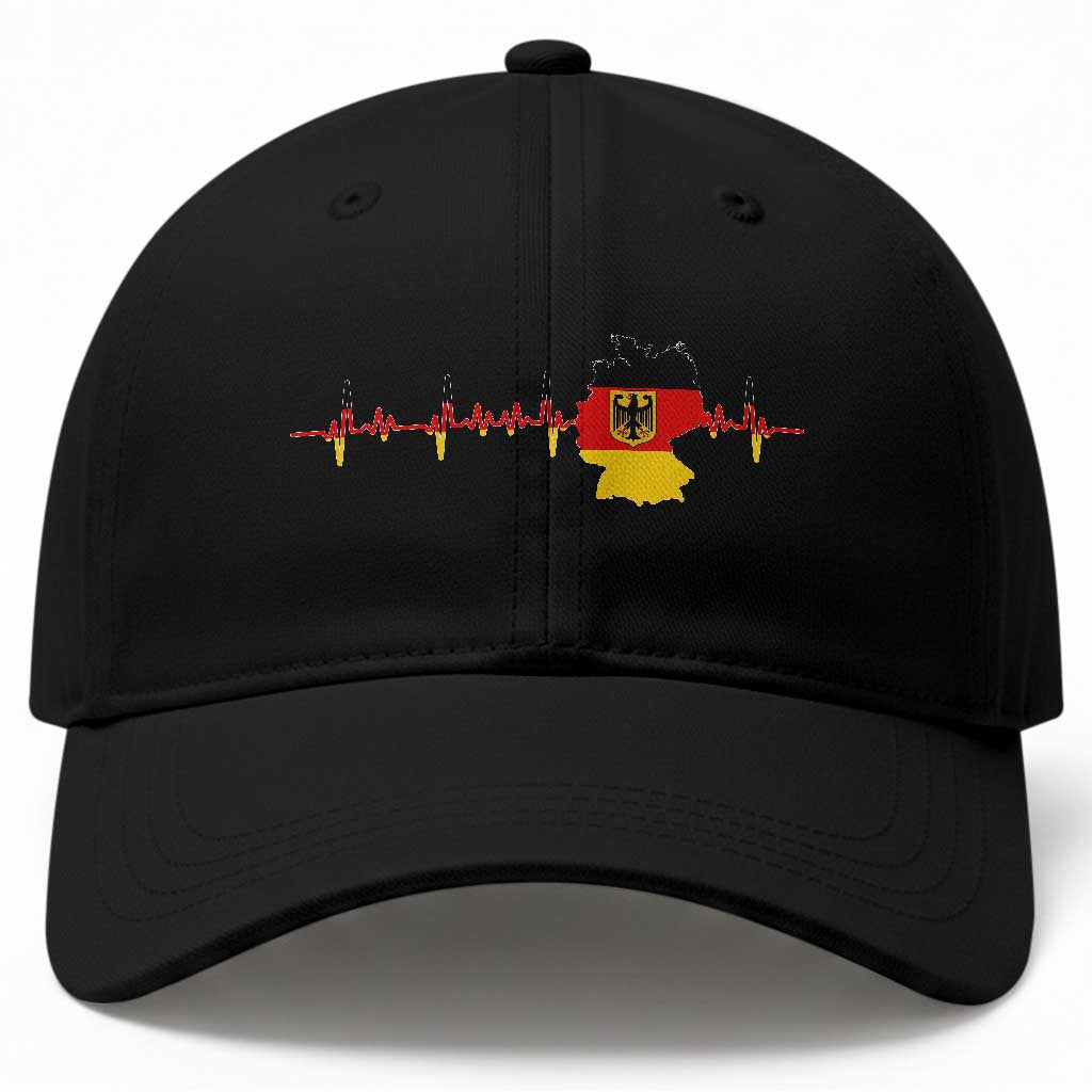 Deutschland Flag Eagle Vintage German Heritage Pride Baseball Cap TS14 Print Your Wear