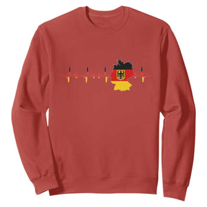 Deutschland Flag Eagle Vintage German Heritage Pride Sweatshirt TS14 Red Print Your Wear