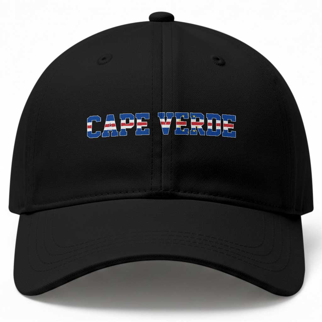 Cabo Verde Flag Cabo Verdean Pride Baseball Cap TS14 Print Your Wear