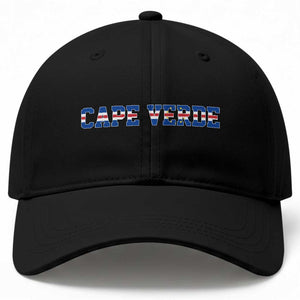 Cabo Verde Flag Cabo Verdean Pride Baseball Cap TS14 Print Your Wear