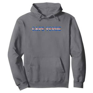 Cabo Verde Flag Cabo Verdean Pride Hoodie TS14 Charcoal Print Your Wear