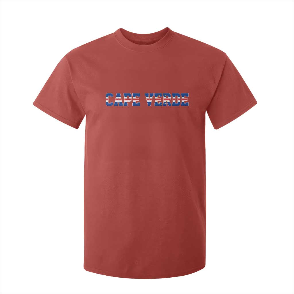 Cabo Verde Flag Cabo Verdean Pride T Shirt For Kid TS14 Red Print Your Wear