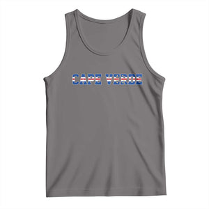 Cabo Verde Flag Cabo Verdean Pride Tank Top TS14 Deep Heather Print Your Wear