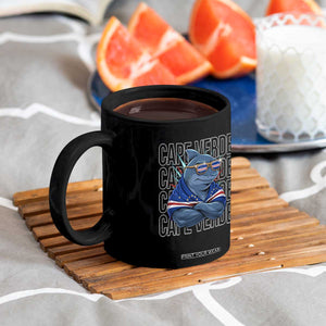 Cape Verde Flag Shark Cape Verdean Roots Cabo Verde Coffee Mug TS14 Print Your Wear