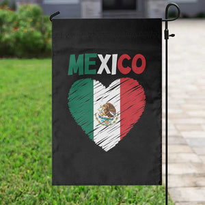 Mexican Flag Heart Mexico City Independence Day Gift Garden Flag TS14 Print Your Wear