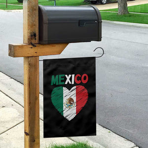 Mexican Flag Heart Mexico City Independence Day Gift Garden Flag TS14 Print Your Wear
