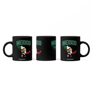 Mexico Soccer Boy Dabbing Boy Mexican Flag Map Coffee Mug TS14 Print Your Wear