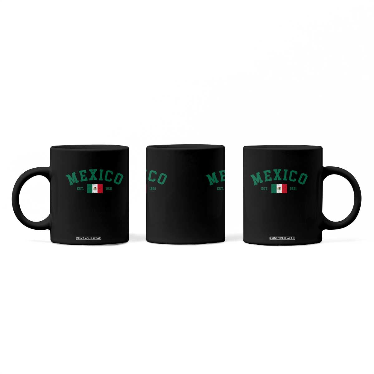 Mexico Mexican Flag Vintage Pride Coffee Mug TS14 Print Your Wear