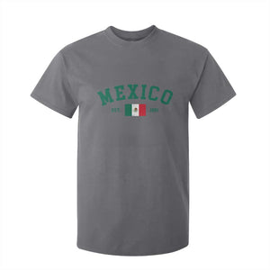 Mexico Mexican Flag Vintage Pride T Shirt For Kid TS14 Charcoal Print Your Wear