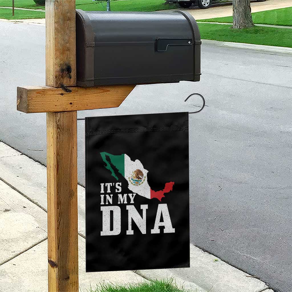 It's in My DNA Mexican Proud Hispanic Gift Mexico Flag Garden Flag TS14 Print Your Wear